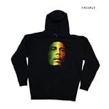 Bob Marley - Rasta Face Hoodie