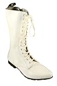 Dr. Martens STACEY Womens Leather Boots, White