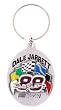 Dale Jarrett Pewter Key Ring - NASCAR NASCAR Fan Shop Sports Team Merchandise