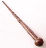 Zulu Knob Kerrie Hand Carved Walking Stick ~ Zimbabwe!