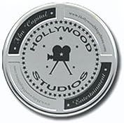 Mini 'Hollywood Studios' Film Cans (Silver)