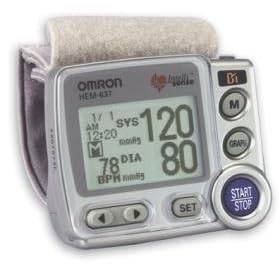 HEM-637 Wrist Blood Pressure Monitor with Advanced Positioning Sensor