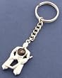 Anaheim Mighty Ducks Goalie Keychain