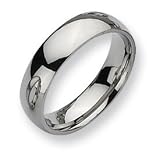 Stainless Steel 6mm Polished Band SR21-7