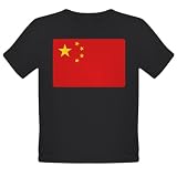 Artsmith, Inc. Organic Toddler T-Shirt Dark Chinese China Flag HD