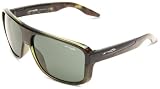 Arnette Men's Glory Daze Sport Sunglasses, Green Frame/Grey Green Lens, One Size
