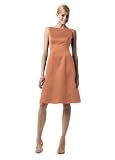David's Bridal Satin Short Dress Style 81591