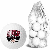Nevada Las Vegas Runnin Rebels Ncaa 15 Golf Ball Clear Pack