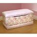 Floral Chenille Toy Box