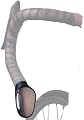 Sprintech Bicycle Rear view mirror, Left Only