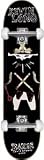 Baker Long Foundation Art Skateboard 7.88 w/Raw Trucks & White Wheels