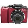 Kodak Easyshare Z915 10MP Digital Camera with 10x Optical Image Stabilized Zoom with 2.5 inch LCD (Red)