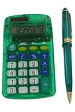 Tectron 8-Digit Calculator  Pen Combo
