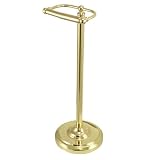 Pedestal bathroom tissue paper holder