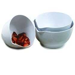 Norpro 3 Pc Melamine Grip Ez Mixing Bowl Set NEW