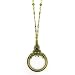 : ORNATE MAGNIFYING GLASS BRASS TONE