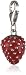 Rafaela Donata Charm Collection Damen-Charm Erdbeere 925 Sterling Silber Emaille rot / gr�n  60600110