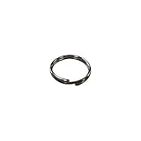 KL59959 ニッケルWリング 2．0×25mm 【18個入】
