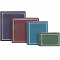 Pioneer 12 Inch by 12 Inch Family Treasures Deluxe Fabric Postbound Album, Midnight Blue