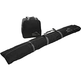 High Sierra Ski Bag And Boot Bag Combo, Black
