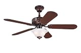 Westinghouse 7826720 Richboro SE 42-Inch Ceiling Fan, Rustic Bronze