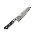 Tojiro Messer - japanische 63 Lagen Damastmesser 63-PRO - Santokumesser bzw. Kochmesser - Klinge 17 cm - MEISTERSERIE - 1036