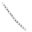 14k White Gold 1.1mm Rolo Chain Necklace - 18"