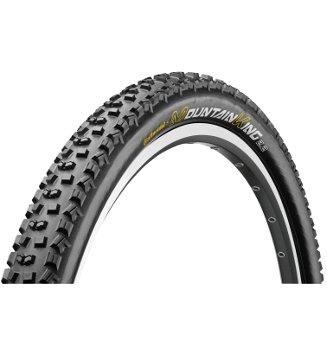 Continental MTB - Reifen Mountain King II 2.2 RaceSport, black-black skin foldable, 26 x 2.2, 100391