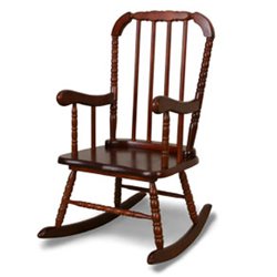 Childs Jenny Lind Rocking Chair Color: White