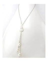 White (Natural) Necklace In 92.5 Sterling Silver