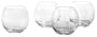 Mikasa Cheers Stemless Balloon Glasses, Set of 4