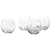 Mikasa Cheers Stemless Balloon Glasses, Set of 4
