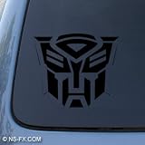 TRANSFORMERS AUTOBOT - Car, Truck, Notebook, Vinyl Decal Sticker #1036 | Vinyl Color: Black