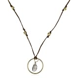 in2 design Julia Labradorite Irish Linen Neckl