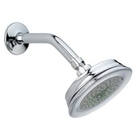 Hansgrohe HG04080820 Croma C 100 Green 3-Jet Shower Head, Brushed Nickel