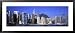 Central District, Hong Kong, China Places Framed Art Poster Print by Panoramic Images, 43x19