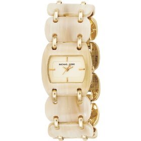Michael Kors #MK4179 Women's Acrylic Horn Link Watch