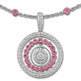 Pink Sapphire Necklace