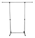 EWEI'S HomeWares Rolling Clothing Rack Clothes Drying Rack Adjustable Garment Rack Portable with Brake