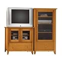 Bush Furniture VS05227-03, AD05240-03 - Napa 37 Flat Panel TV Stand and Audio Cabinet