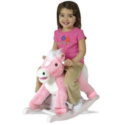 Childrens Toyshop  Toys : Tek Nek "Rock N' Ride" Pink Pony