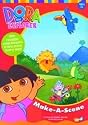 Dora the explorer Make A scene with Reusable stickers