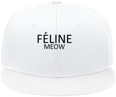 New Fashion Celine_paris_feline_meow_tshirts Hip Hop Cap Snapback Hats Adjustable Hat