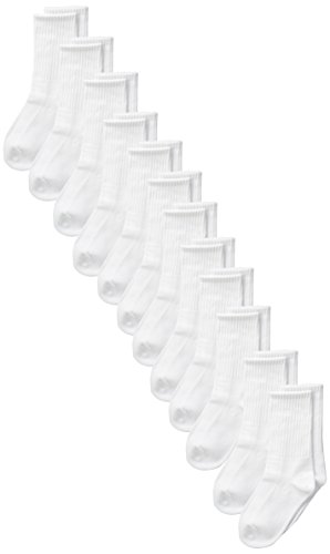 Jefferies Socks Boys' Seamless Sport Crew Non-Cushion Socks