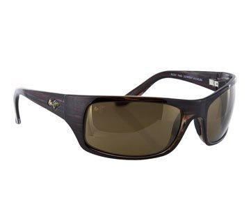 Maui Jim Peahi Sunglasses H202-10 Burgundy Tortoise /HCL Bronze