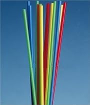 Cocktail Trinkhalme bunt 135 St&uuml;ck 25cm 8mm