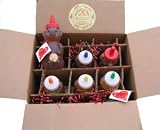 Honey 6 Bear Assortment-6 Different Honeys in 12oz Squeeze Honey Bears