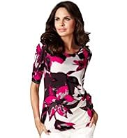 Per Una Side Tie Floral Top