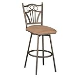 Pastel Furniture FO-222-30-CB-628 Florence Swivel Bar Stool,