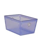 Storage Solutions 0534B12 Small 5-1/8-by-7-1/4-by-9-15/16-Inch Storage Bin, 12-Pack, Blue